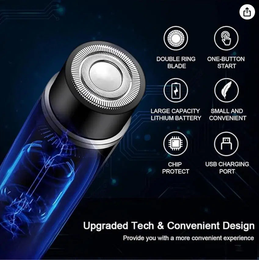 Mini Portable Pocket Size Electric Trimmer (Pack of 1)